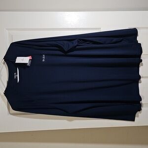 Baleaf Men's UPF50+ Running Long Sleeve Sun Shirt in Dark Blue Size 3XL New